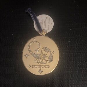 Anthropologie Gold Zodiac Scorpio Ornament